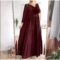 Rekomendasi Gamis Rempel Susun Bahan Crinkle, Busana Muslimah Terbaru yang Adem dan Anggun