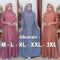 Anggun dan Nyaman dengan Gamis Mawwadah New Colour Series Syar'i Set Khimar Premium