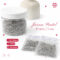 Solusi Hijab Rapi Tanpa Merusak Kain dengan Jarum Pentul Mini Silver Isi 150 Pcs