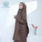 Review Set Abaya Gamis French Khimar WANODYA untuk Ibadah Haji dan Umroh yang Nyaman