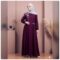 Tampil Anggun dan Nyaman Seharian dengan Davina Gamis Bordir Rayon Twill dari Arni Busana