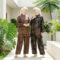 Tampil Modis dengan Setelan 2 Potong Motif Bunga Vintage Original By FADFAD.ID